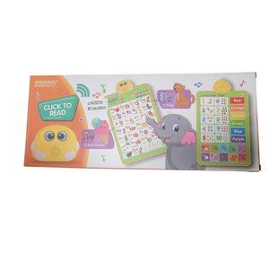 Interactive Learning Alphabet & Numbers Poster For Kids 24"x16" Toyk Oxford & Wa